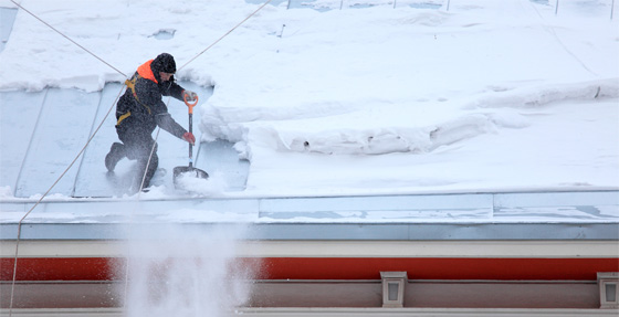 Déneigement de toiture - Toiture JF Laurent